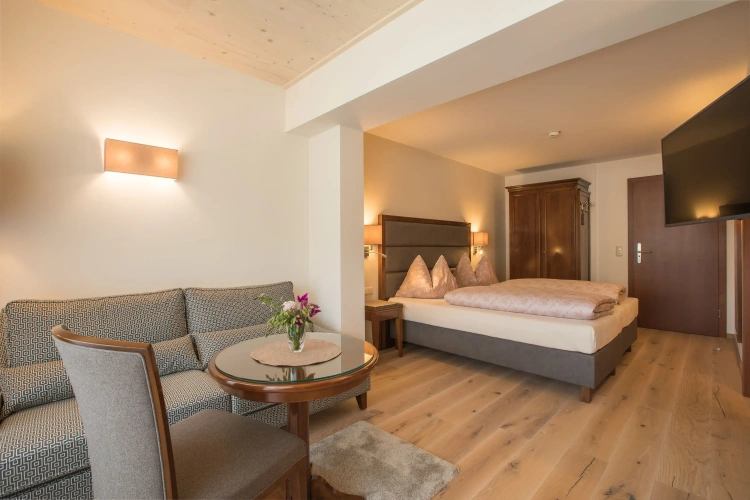 1 Bedroom Deluxe Double room with balcony and with mountain view