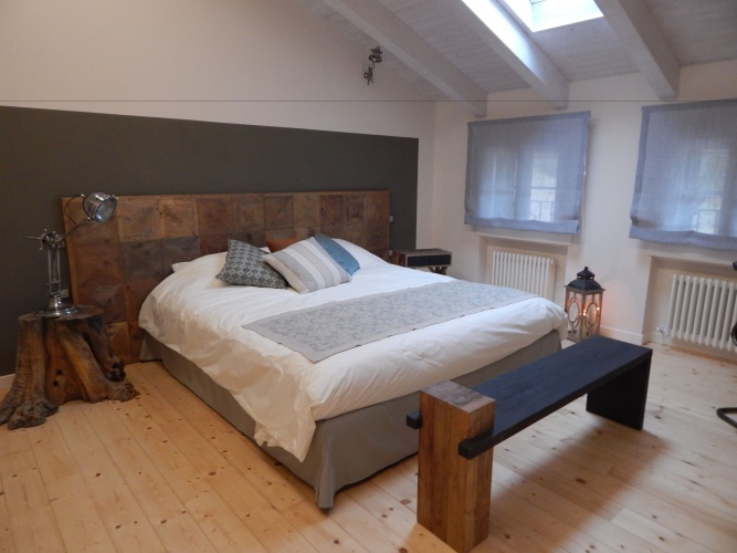 Deluxe Double room with balcony and with garden view