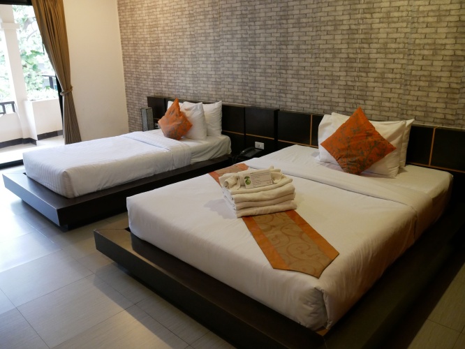 Deluxe Twin room with balcony and with view