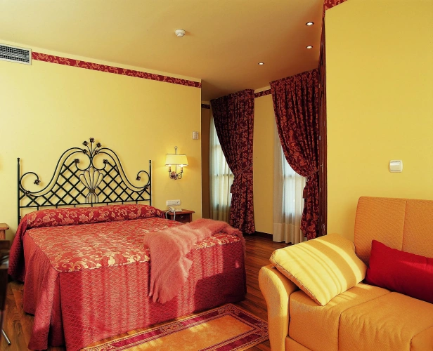 Superior Twin room with balcony and with view