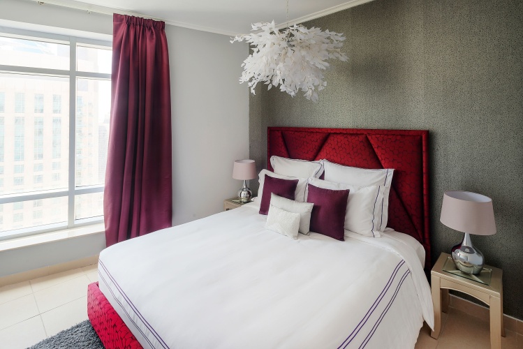 2 Bedrooms Deluxe Quadruple Apartment with city view