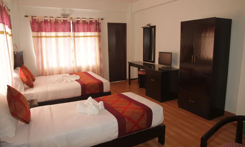 1 Bedroom Deluxe Double room with balcony and with mountain view