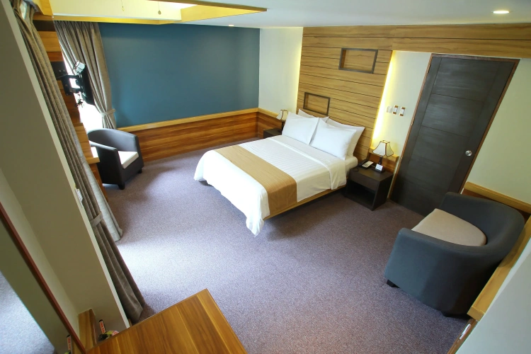 Deluxe Double room with balcony and with view
