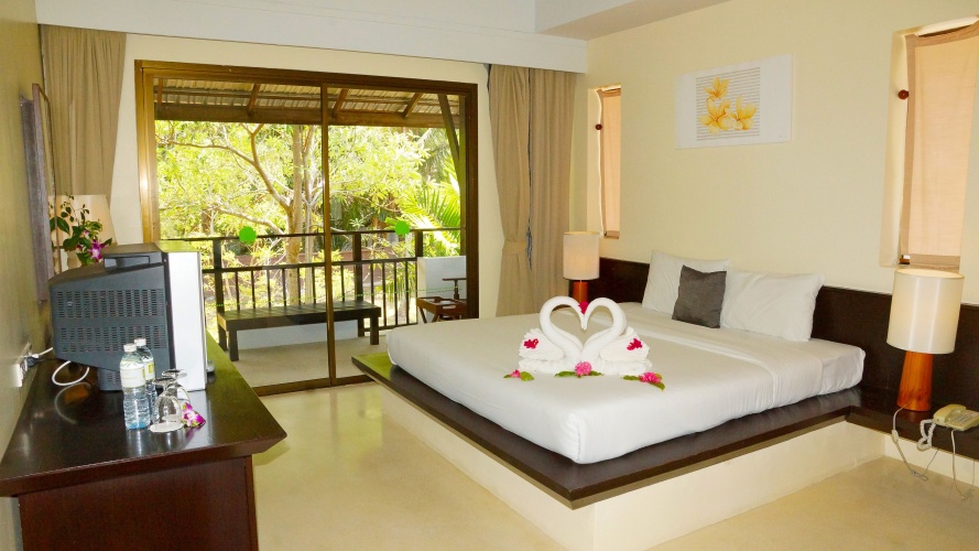 Superior Double room with balcony and with view