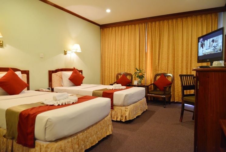 2 Bedrooms Deluxe Twin room with city view