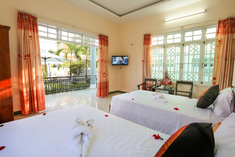 Deluxe Double room with balcony and with view