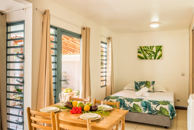 Double Studio with courtyard view