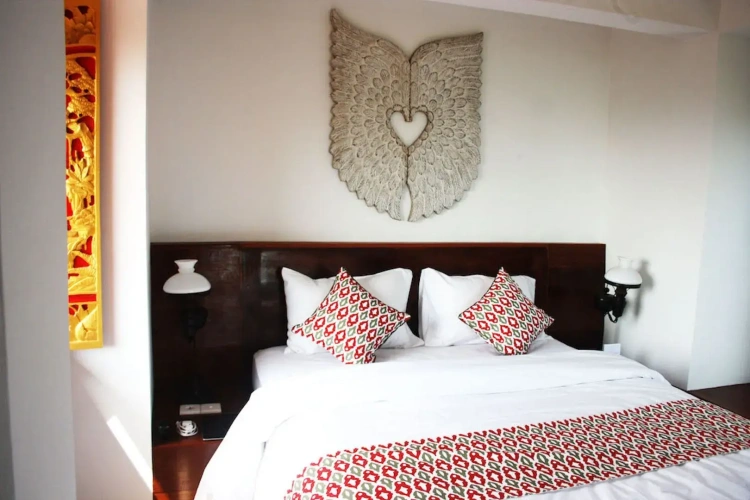 Deluxe Double Penthouse room with balcony and with view