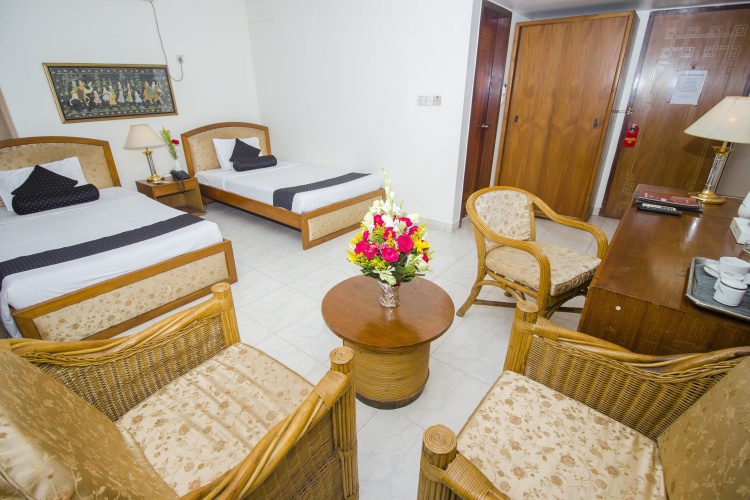 2 Bedrooms Superior Twin room with city view