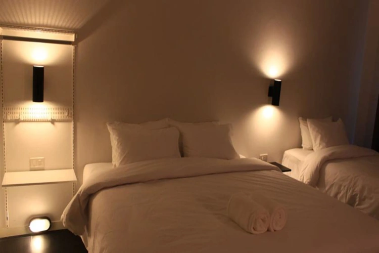Standard Twin room with balcony and with view