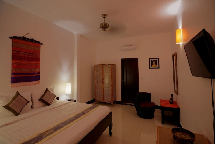 Deluxe Double room with balcony and with pool view
