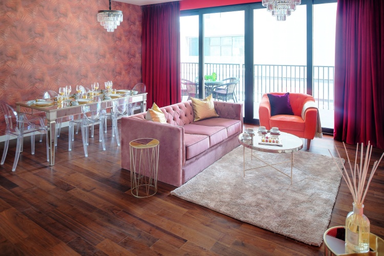 3 Bedrooms Deluxe Apartment with city view