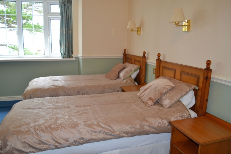 Standard Twin room with sea view