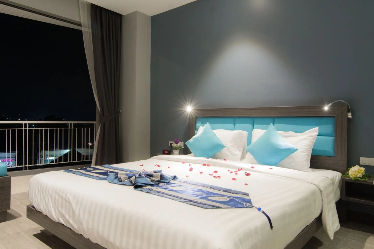 Deluxe Double room with balcony and with view