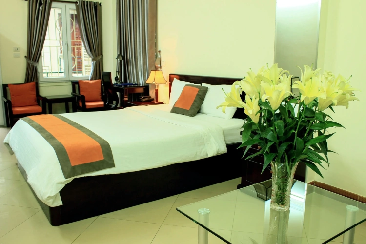 Deluxe Double room with balcony and with city view