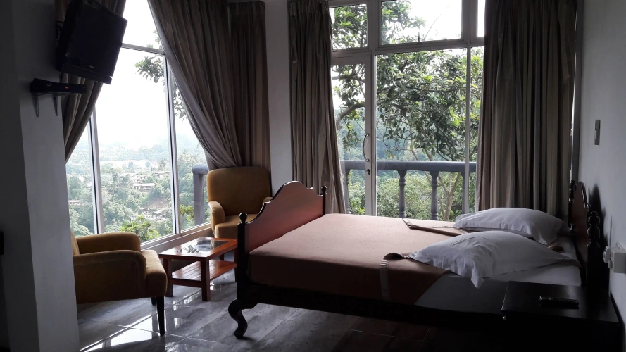 Superior Double room with balcony and with mountain view
