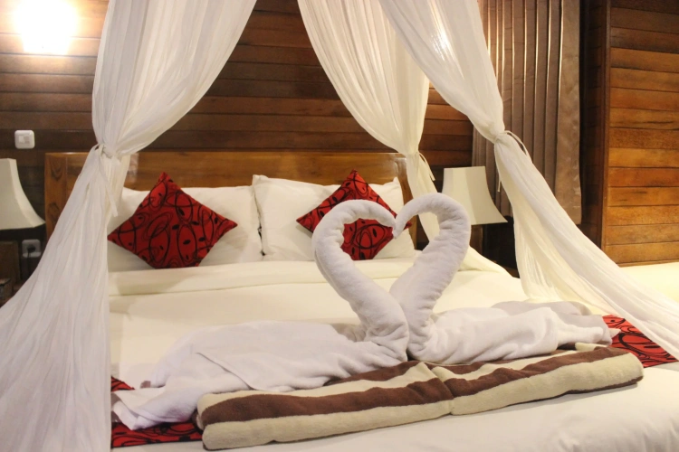 Deluxe Double Bungalow with balcony and with park view