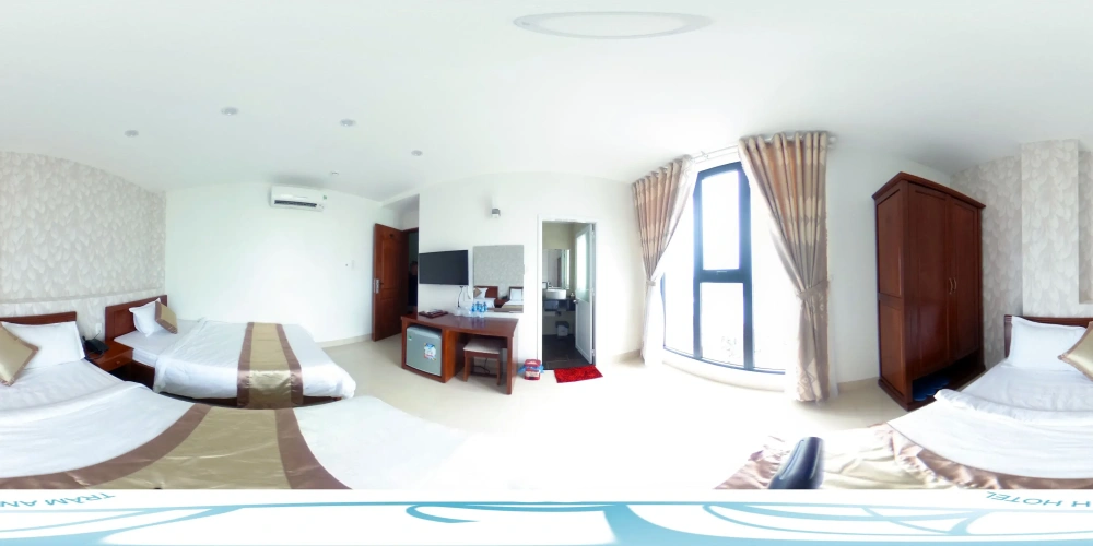 Standard Triple room with sea view