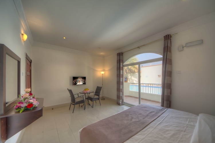Executive Double Studio with pool view