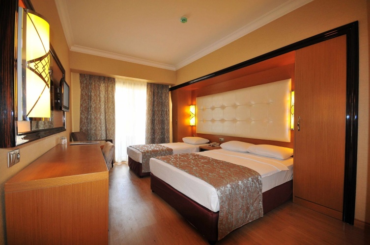 Standard room with balcony and with land view
