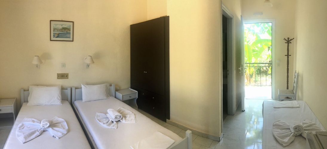 Standard Double room with balcony and with view