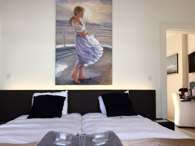 Comfort Quadruple room with partial sea view