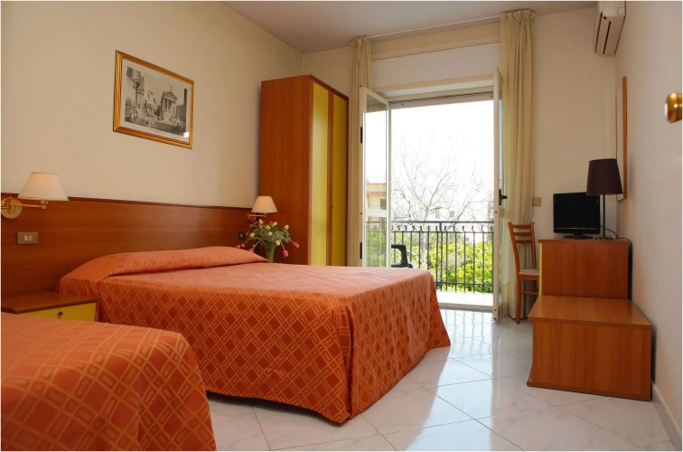 Standard Double room with balcony and with view
