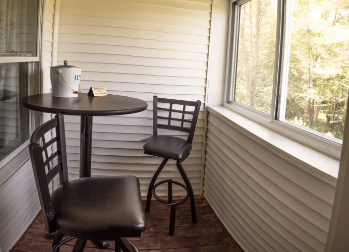 Standard Quadruple room with garden view