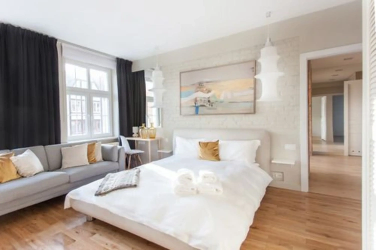 1 Bedroom Deluxe Double Apartment with city view