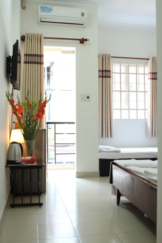Quadruple Family Suite with balcony