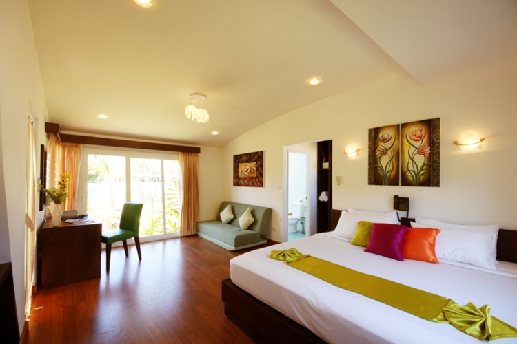 Villa with balcony and with view