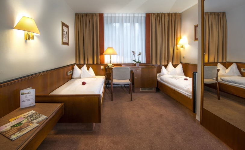 Standard Twin room with garden view
