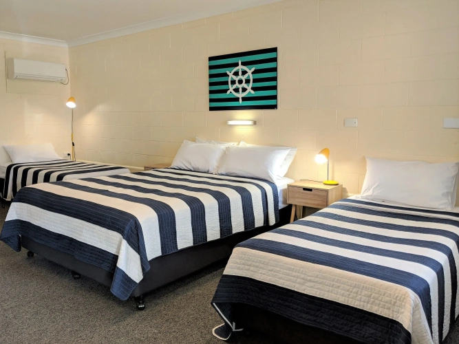 Standard Quadruple Family Basement room