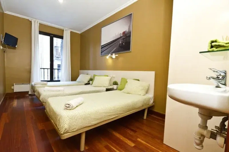 Standard Quadruple room with balcony and with view