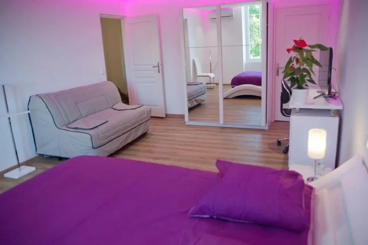 Standard Family room with garden view