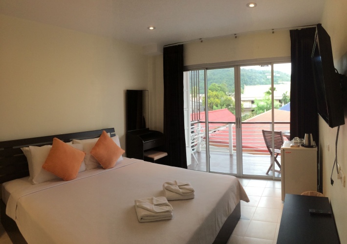 Deluxe Double room with balcony and with view