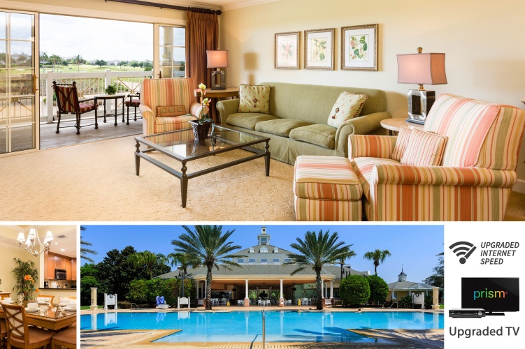 3 Bedrooms Standard room with balcony and with golf view