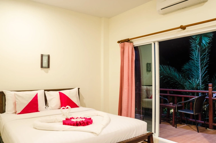 Deluxe Double room with balcony and with view