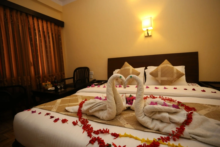 Double Suite with balcony and with mountain view