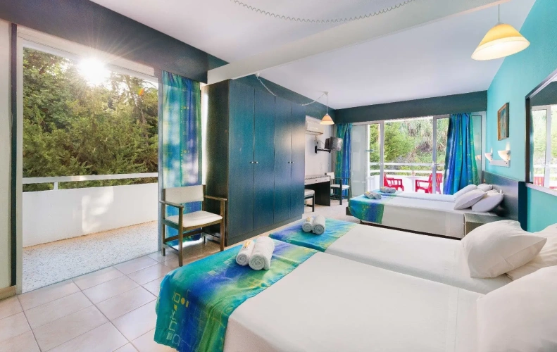 Standard Single room with balcony and with sea view