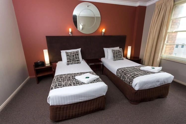 Standard Twin room with balcony