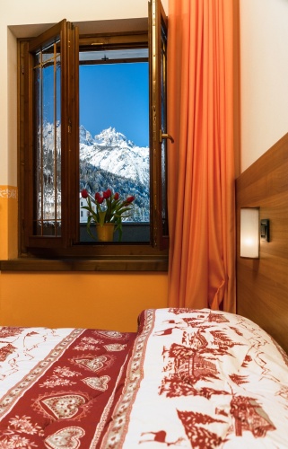 Standard Double room with balcony and with mountain view