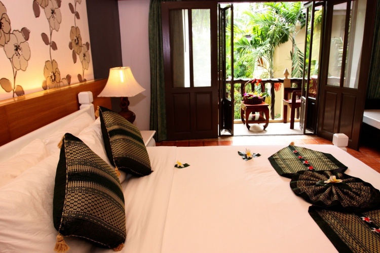 Superior Double room with balcony and with garden view