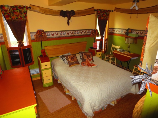 Standard Quadruple room with view
