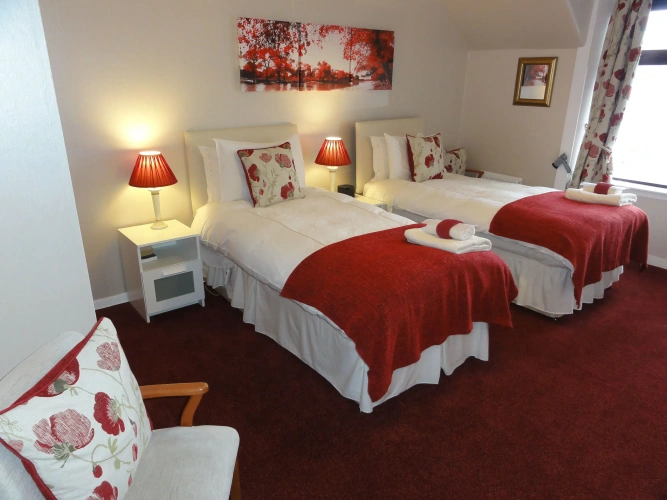 Standard Twin room with bay view