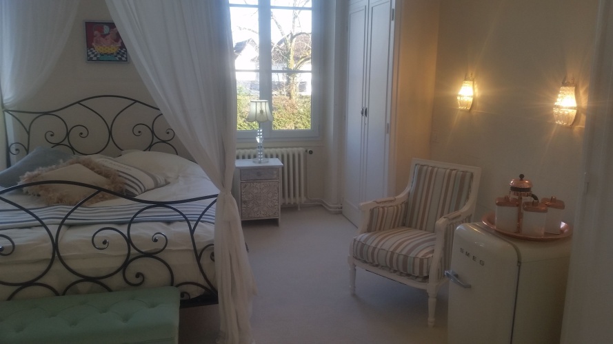 Deluxe Double Suite with garden view