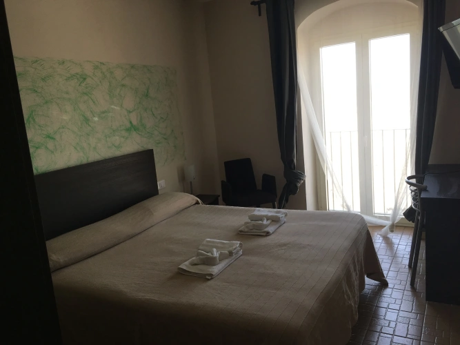 Deluxe Double room with balcony and with view