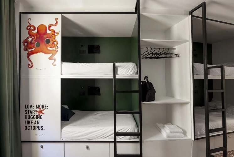 Bed in Dorm