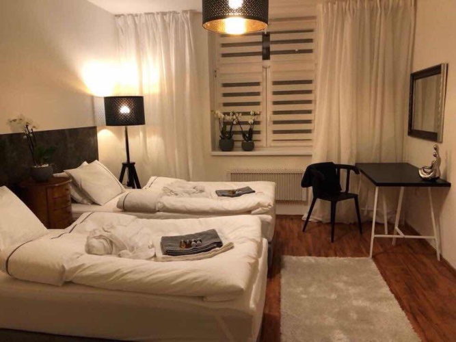 1 Bedroom Deluxe Apartment with garden view