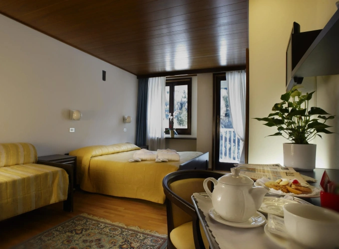 1 Bedroom Comfort Double room with balcony and with mountain view